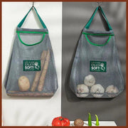 Hollow Hanging Garlic and Onion Storage Bag for Kitchen (Garlic and Root Vegetable Storage Bag) Fruit and Vegetable Storage Mesh Bag Plastic Bag Trash Bag Storage Mesh Storage Bag Storage Mesh Bag Garlic Onion Hanging Bag Garlic Bag Onion Bag
