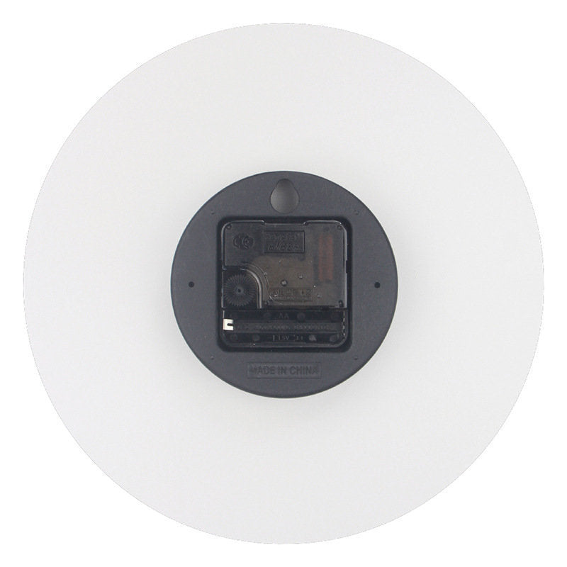 12寸歐式西班牙現代簡約簡約掛鐘 客廳靜音木製時鐘 30cm x 30cm