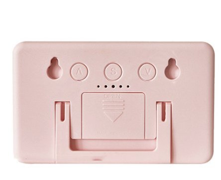 升級款 座枱室內室外溫度計濕度計電子鐘 超薄 汽車溫度濕度計 便攜式實時時鐘 高精度嬰兒房必備 防潮防濕疹 浴室鐘