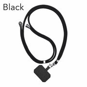 Adjustable Polyester Crossbody Phone Lanyard with Secure Card Holder