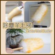 Pure wool sweep - dust removal artifact (large size) dust removal mop wool dust sweep chicken feather dust sweep