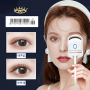 女神化妝神器必備易用Type-c快速充電叉電USB睫毛快熱電動手動持久卷曲彎曲增長增量燙卷器燙曲器睫毛夾(白色) 睫毛捲曲器