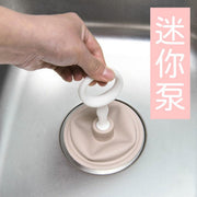 迷你厕所泵日式按压式厕所泵多功能厨房厕所管道水管疏通器通渠通水管毛发清理器强力吸拉工具清洁用品清洁工具疏通工具sink盘塞