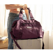 WEEKEIGHT large-capacity sports/fitness/travel bag*purple* travel bag