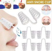 Mini anti-snoring device to prevent snoring, sleep anti-snoring nose clip, anti-snoring device to prevent snoring, nasal congestion and anti-snoring device