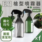 水霧細密!日系多用途噴霧瓶|澆水/清潔/美容用 霧化均勻 密封不漏水 安全卡扣 出水流暢|園藝洗車打掃大掃除消毒髮型造型用 化妝品分裝瓶 噴水壺 花灑 澆花噴壺 園藝噴霧器 槍型清潔消毒噴壺(隨機顏色