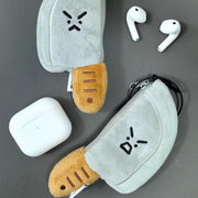 Small Knife Plush Earphone Pouch Keychain Funny Cutlery Mini Storage Bag - Small Knife Earphone Pouch x1