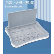(with wall) Dog toilet, dog potty, dog urine tray, dog litter box, poop artifact