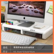 2C14 (Single-tier) Countertop Organizer Office Computer Monitor Riser Multi-purpose Computer Screen Riser Desktop Computer Screen Stand and Organizer Multi-purpose Computer Screen Riser Computer Monitor Stand