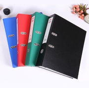 【7.5CM】Hardcover Lever Arch A4 File Folder, Quick-Release Folder, Document Holder, File Organizer, Data Organizer, Black, Storage, Office, Files, Data, Stationery
