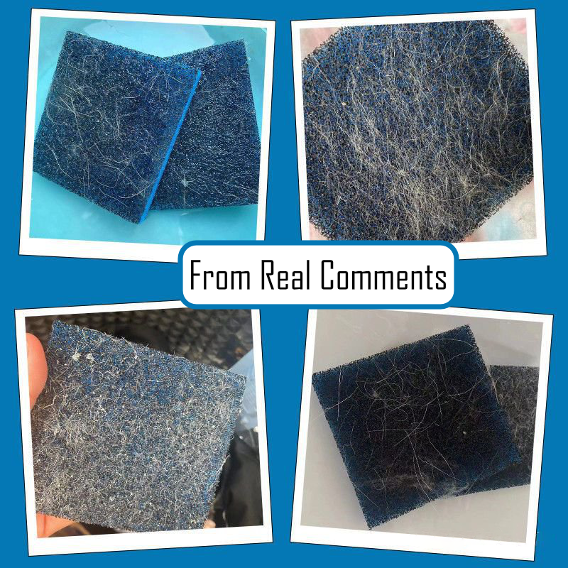 【養寵物必備】洗衣機黏毛神器 大面積 可重複使用 滾筒濾毛器 洗衣專用吸貓毛狗毛紙屑頭髮收集過濾傢用清理器 吸毛除毛去毛過濾貓毛狗毛防粘毛球除毛器 活性炭過濾海綿(10 件裝)