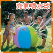 Summer inflatable water spray ball outdoor water playing beach ball beach ball