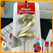 数字生日蜡烛【金色】【2】