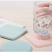 Diatomaceous earth coaster, quick-drying mat, heat insulation mat, absorbent coaster, non-slip placemat, coffee coaster, diatomaceous earth mat, ceramic