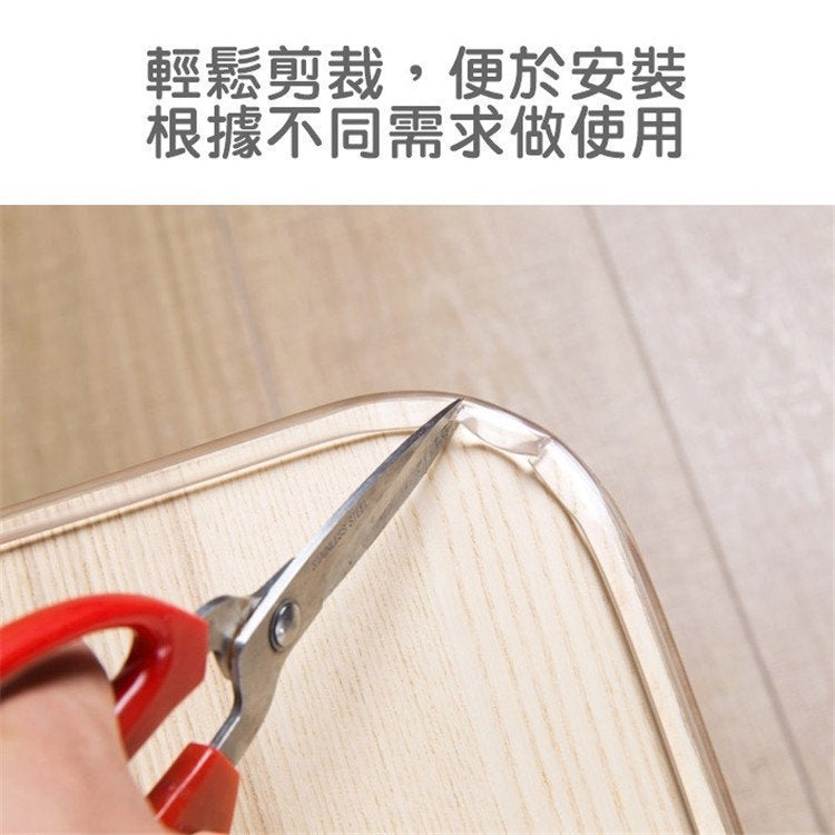 透明PVC枱角防撞保護條 (1米) 枱角 保護墊 防撞 保護 防撞護邊 黏力強 不易掉落