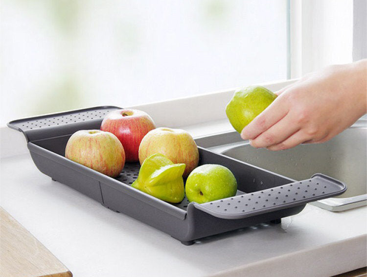 多用途置物伸縮瀝水架 浴缸架 瀝水架 洗手盤 可浸浴 廚房用品浴室廁所 浸浴 嬰兒用品