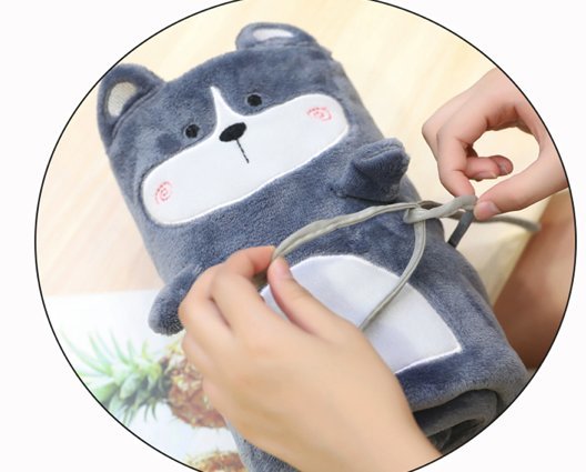 法蘭絨親膚午睡防感冒毛氈毛毯 恐龍款 80x100cm 毛巾被 嬰兒被 冬天必備 禮物首選