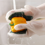 Magic Scrubbing Gloves, Dishwashing Gloves, Household Cleaning Gloves, Heat-Resistant Kitchen Silicone Laundry Gloves
