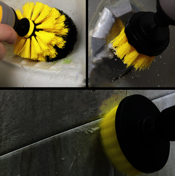 三件套 電鑽刷地板刷 電鑽工具配件 拋光刷 瓷磚清潔圓盤刷