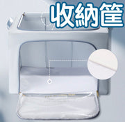 收纳箱大视窗无味收纳筐玩具厚棉被衣物收纳整理箱神器天空蓝66L(50*40*33)
