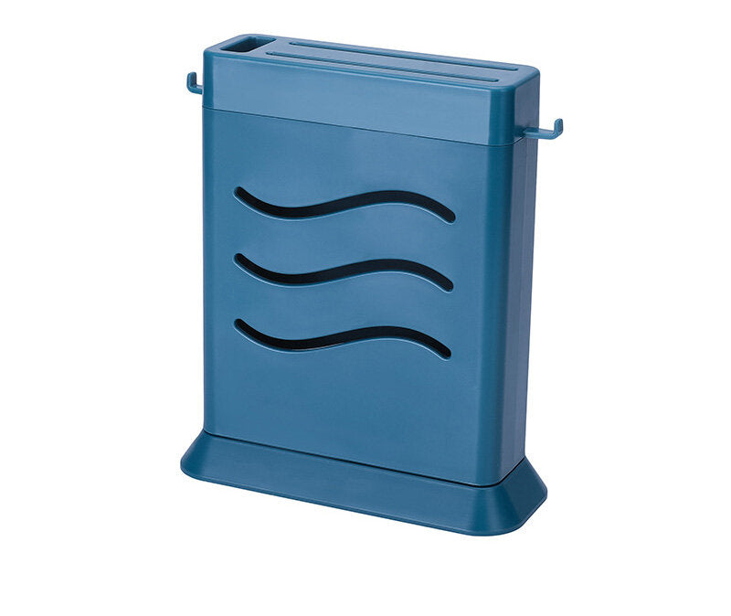 新款多功能三孔位刀架廚房鏤空瀝水廚具收納架防塵防灰刀具收納架 簡約刀架 廚房收納架 刀座 插刀置物架 刀具收納架 菜刀架 刀架子 刀座