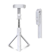 White extended mobile phone tripod Bluetooth remote control live broadcast anchor bracket portable tripod selfie stick