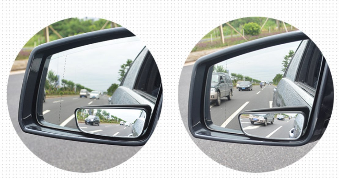 可調角度側鏡輔助倒後鐘2塊 3M 膠紙 不留痕