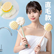双面搓澡神器浴刷长柄软毛洗澡刷