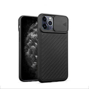 iPhone 12/12 Pro 鏡頭推拉保護殼 黑色 6.1"