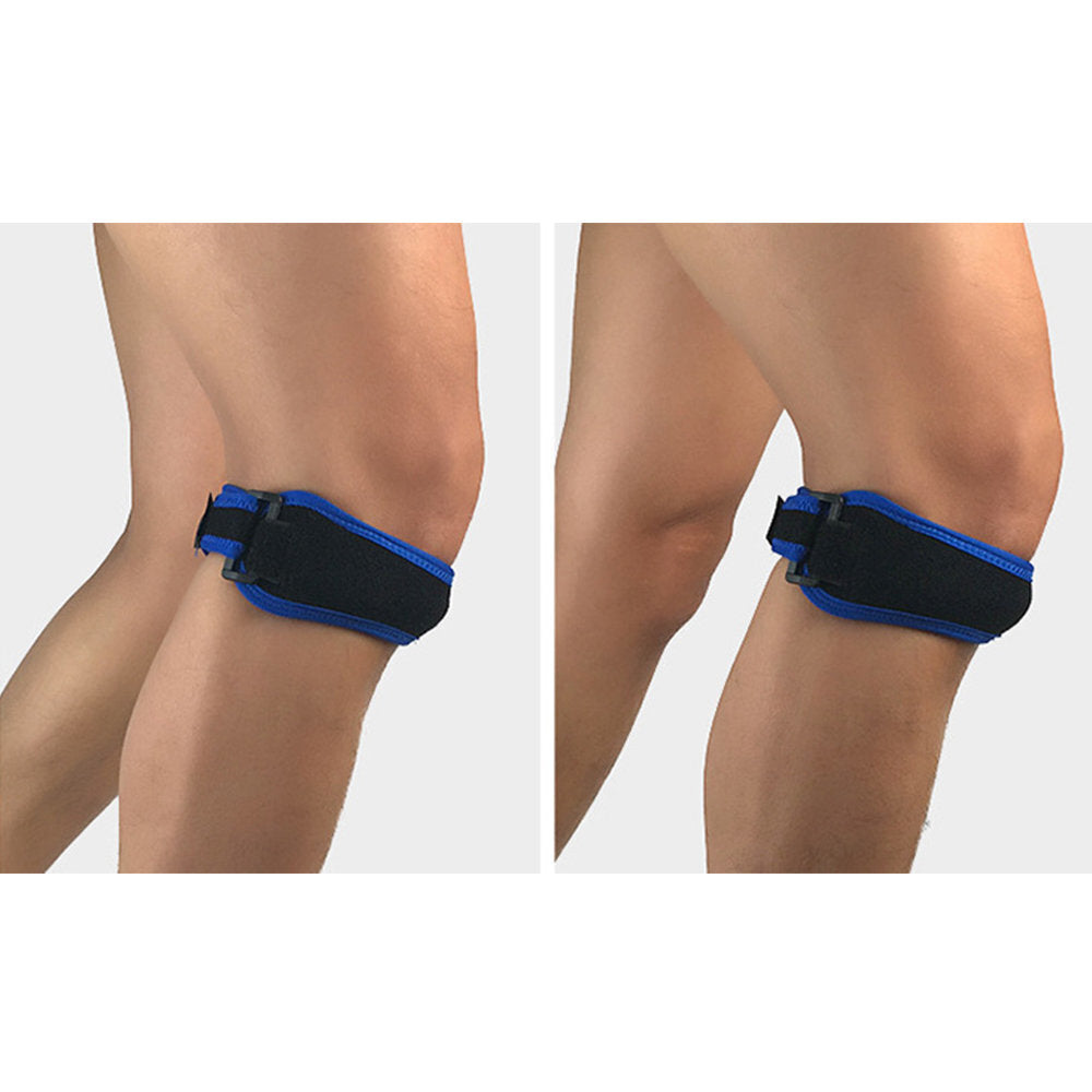 黑色邊 運動髕骨帶加壓護膝 護髕骨帶 運動護膝 加壓 籃球護膝 減震髕骨護帶 運動護具 排球護膝 護膝帶 男女戶外籃球足球登山跑步保護膝蓋護具髕骨帶跑步健身防膝蓋損傷運動護膝蓋護具關節保護套男女