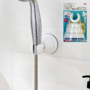 Adjustable Angle Shower Rack Bathroom Nail-free Seamless Shower Bracket Suction Cup Shower Support Bracket Shower Head Bracket Suction Cup Adjustable Angle Shower Rack (1 piece) Bathroom Hanger