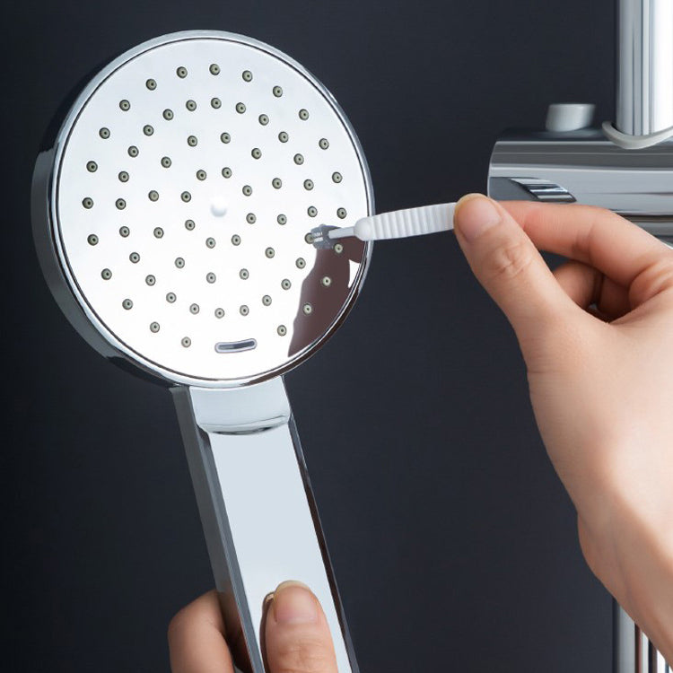 多功能縫隙小孔清潔刷 花灑手機電器充電孔瓶口 柔軟不傷表面清潔刷神器 迷你噴頭家用清潔浴室縫隙清洗疏通器 防堵塞刷子(20個裝)