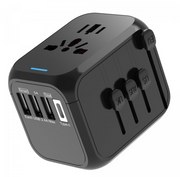 3 USB+ 1 TypeC Global Universal Multi-Country Universal Plug Travel Charger Travel Plug