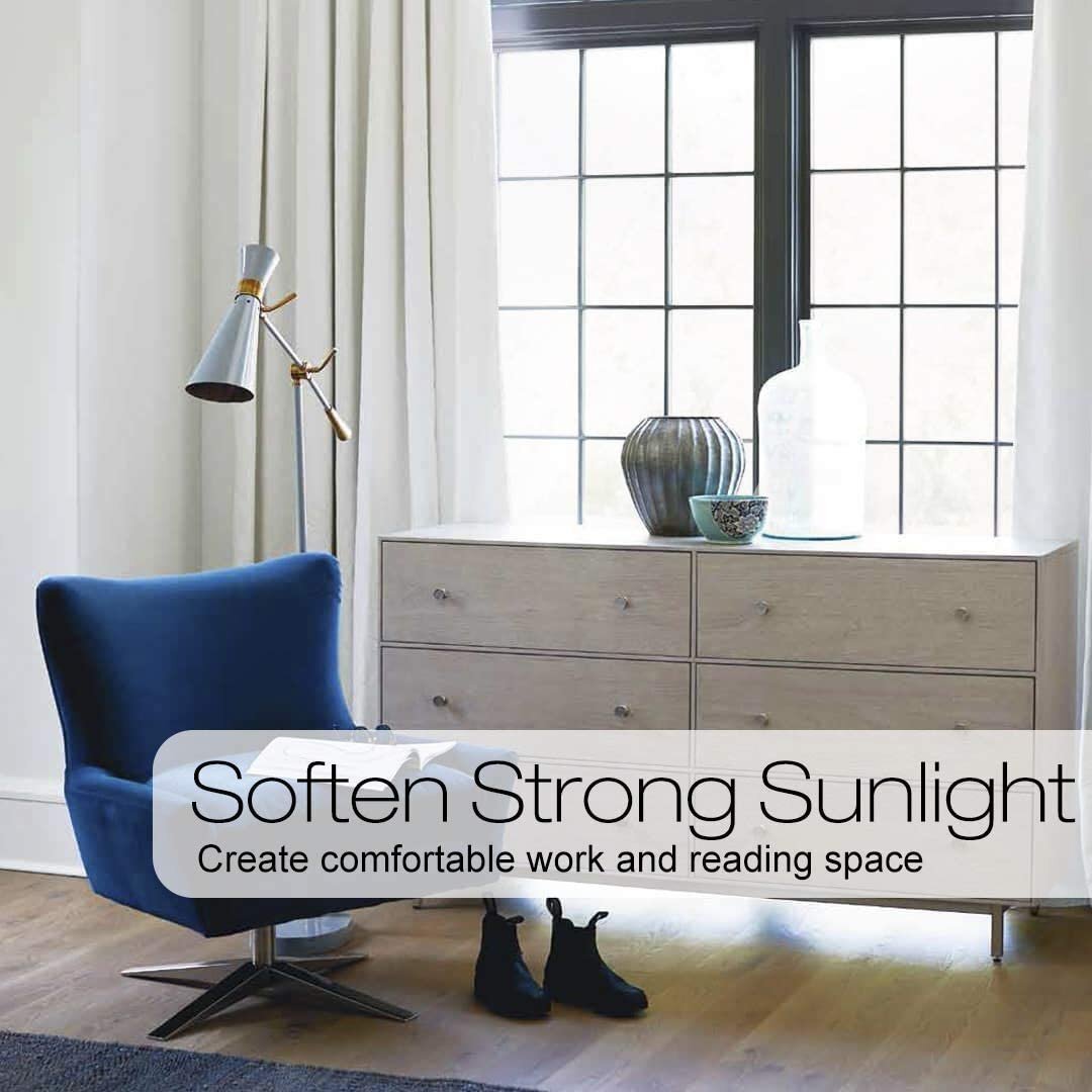 45x200cm 防曬抗UV靜電玻璃貼(霧白色)