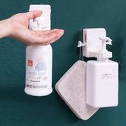 Bathroom punch-free size adjustable shower gel storage rack wall-mounted shampoo and hand sanitizer bottle storage rack without trace stickers
