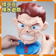 挤痘痘整蛊喷水玩具多人桌面游戏减压解压神器整人恶搞多人互动游戏挤痘痘整蛊喷水桌游专注力训练亲子活动亲子游戏手眼协调训练超治愈挤痘痘玩具颜色形状学习玩具