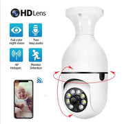 A6 light bulb surveillance camera 360 degree intercom camera smart home security remote wireless WiFi light bulb surveillance network camera