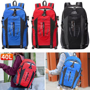 Blue outdoor mountaineering bag for men and women large capacity backpack sports outdoor travel backpack