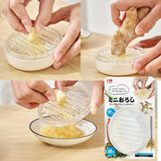 Ginger grinder garlic grinder garlic paste spoon multi-purpose strainer garlic press chopper garlic press household garlic grinder garlic tool garlic peeler/garlic press artifact ginger juice ginger paste