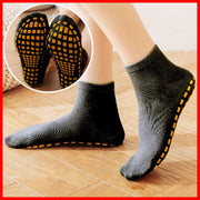 2 pairs of black yoga non-slip yoga socks - yoga socks, sports socks, gym fitness exercises, yoga training TRX sweat-absorbent socks, high-top Pilates socks, absorb sweat, deodorize and breathable