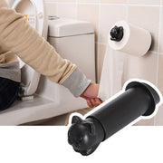 Type frame cat punch-free toilet paper holder creative kitten telescopic tissue holder bathroom punch-free tissue storage rack cute pet cartoon telescopic toilet paper holder gift