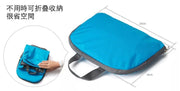 Korean style folding backpack outdoor travel backpack foldable travel storage bag mountaineering sports folding backpack foldable mountaineering backpack hiking camping outdoor sports backpack - blue