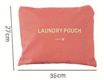 旅行 衣物收纳袋 一套六件裝 -藍色 ︱旅行袋 收納袋 行李袋 收納 整理 旅行用品 行李 分類 牛津布 旅行包6件套牛津布收納包內衣文胸整理袋鞋收納袋六件套 藏青色 韓式旅行收納袋 (1套6件)