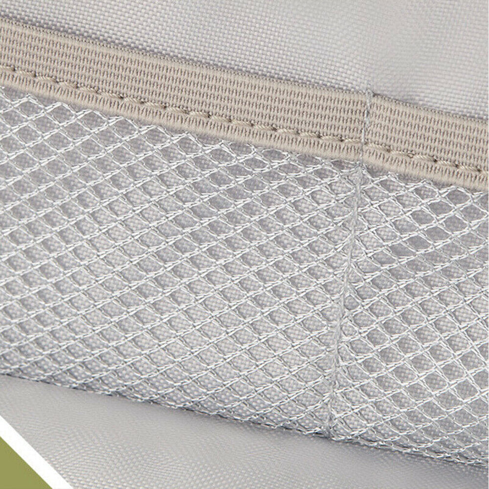 藍色 筆袋 鉛筆盒 拉鍊帆布 辦公室收納袋 化妝品多功能 大容量收納袋 日系雙開式拉鍊