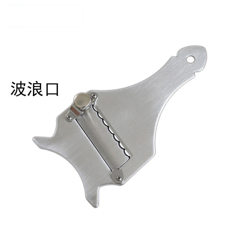 不銹鋼 牛頭形狀 黑松露切片刀 刨屑巧克力刨 削皮刀 刨
