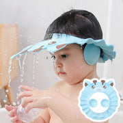 兒童洗頭防水帽擋水護耳浴帽