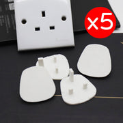 5 Hong Kong British three-pin electric plug covers, child safety sockets, anti-shock plug covers, dust-proof protective covers, mops, baby supplies, pet supplies