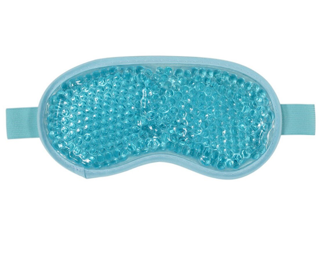 Cold compress hot compress eye mask sleeping eye pillow PVC gel ice pack eye mask ice beads ice compress eye mask hot compress eye mask
