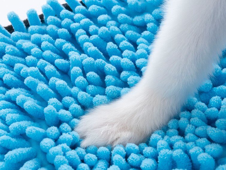 Pet absorbent towel dog cat pet bath towel large quick-drying pet cleaning supplies pet wet wipes