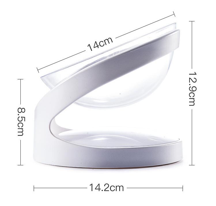 透明貓碗單碗保護頸椎貓食盆狗碗寵物貓糧碗食碗貓咪寵物貓咪用品